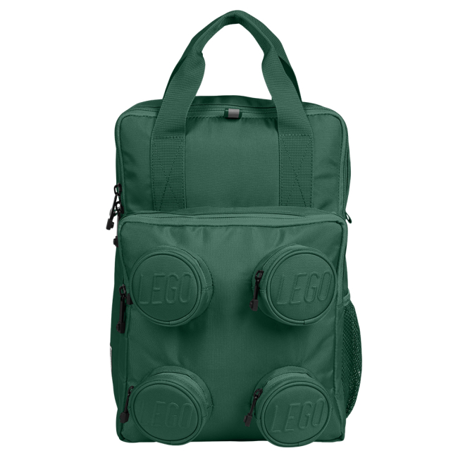 Рюкзаки та сумки - Рюкзак LEGO Lifestyle Brick 2x2 15 л оливковий (20205B-0141)
