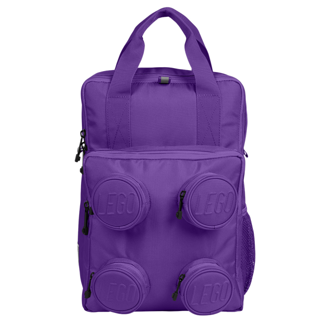 Рюкзаки та сумки - ​Рюкзак LEGO Lifestyle Brick 2x2 15 л фіолетовий (20205B-0268)