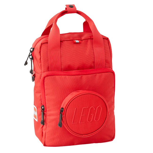 Рюкзаки та сумки - ​Рюкзак LEGO Lifestyle Brick 1x1 Kids 7л червоний (20206B-0021)