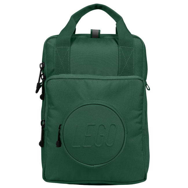 Рюкзаки та сумки - Рюкзак LEGO Lifestyle Brick 1x1 Kids 7 л оливковий (5711013168100)