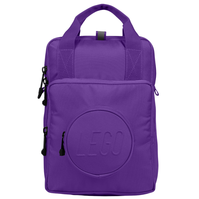 Рюкзаки та сумки - Рюкзак LEGO Lifestyle Brick 1x1 Kids 7 л фіолетовий (5711013168117)