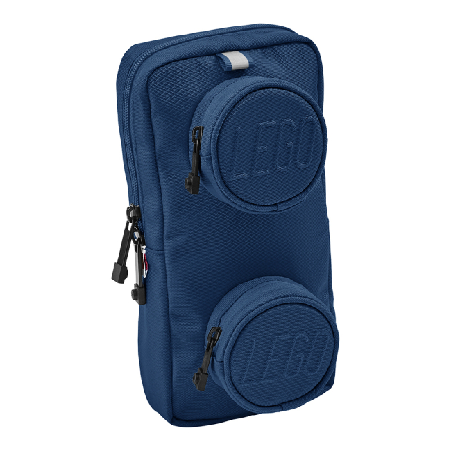 Рюкзаки та сумки - Бананка LEGO Lifestyle Brick 1x2 темно-синя (5711013154288)