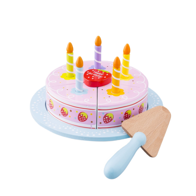 Детские кухни и бытовая техника - Игровой набор New classic toys Торт День рождения (10628)