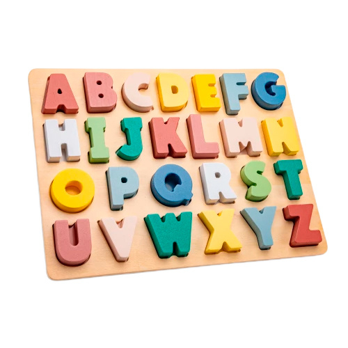 Обучающие игрушки - Обучающий пазл New classic toys Алфавит (10536)