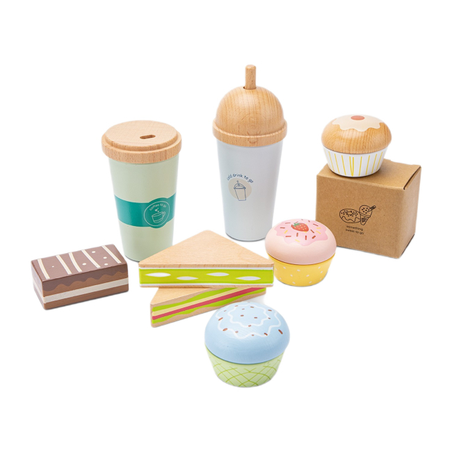 Детские кухни и бытовая техника - Игровой набор New classic toys Напитки и вкусности (10639)