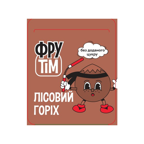 Солодощі - Натуральні льодяники ФруТім Лісових горіх 10 г (4820200260747)
