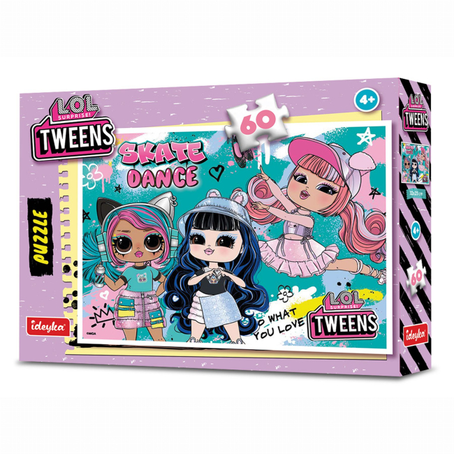 Пазли - Пазл Ідейка L.O.L. Surprise! Tweens Skate Dance 60 елементів (LP60-005)