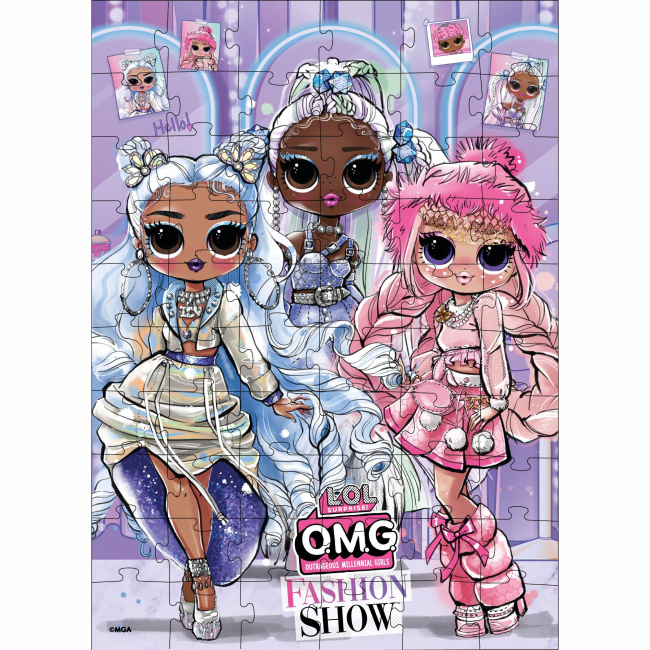 Пазли - Пазл Ідейка L.O.L. Surprise! O.M.G. Fashion Show 60 елементів (LP60-004)