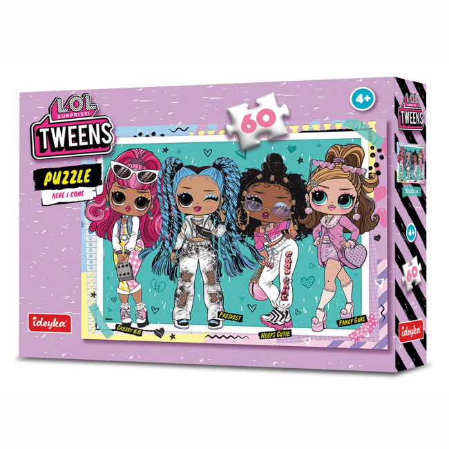 Пазли - Пазл Ідейка L.O.L Surprise! Tweens Here I Come 60 елементів (LP60-001)