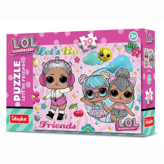 Пазли - ​Пазл Ідейка L.O.L Surprise! Lets Be Friends 30 елементів (LP30-001)