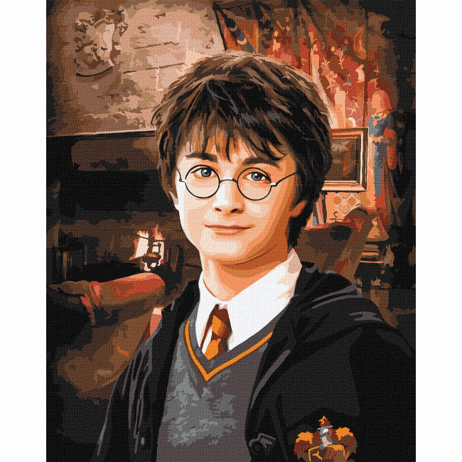 Товары для рисования - Картина по номерам Идейка Harry Potter Гостиная Гриффиндора 40 х 50 (KHO8708)