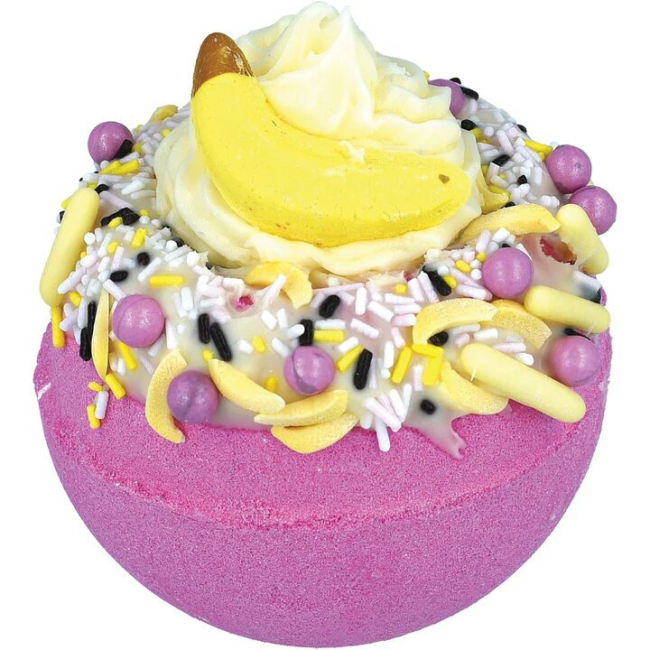 Косметика - Бомбочка для ванни Bomb Cosmetics Banana delight (5037028274873)