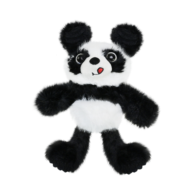 М'які тварини - ​М'яка іграшка-потягушка Країна Іграшок Панда 30 см (MJ2405)