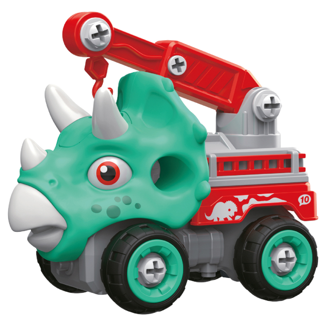 Конструктори з унікальними деталями - Конструктор Otamanko Трицератопс кран Блакитний/червоний (5320300)