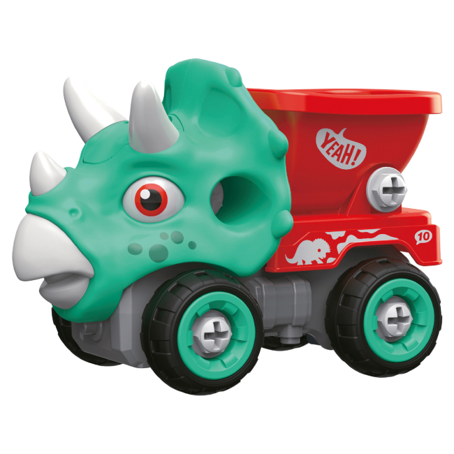 Конструктори з унікальними деталями - Конструктор Otamanko Трицератопс самоскид Блакитний/червоний (5320302)