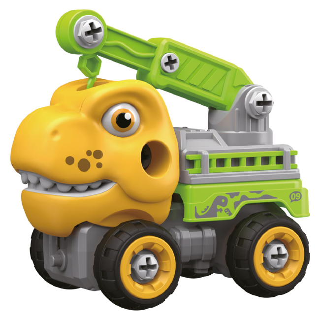 Конструктори з унікальними деталями - Конструктор Otamanko Тиранозавр кран Жовтий/зелений (5320305)