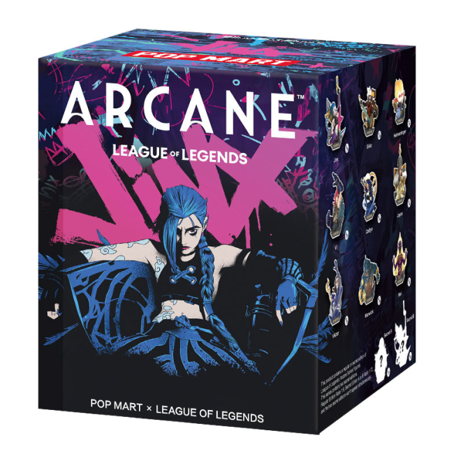 Фігурки персонажів - Колекційна фігурка-сюрприз Pop Mart League of Legends Arcane (LOLA-01)