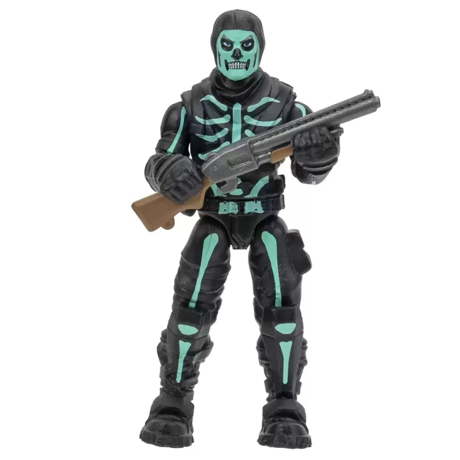 Фигурки персонажей - Коллекционная фигурка Fortnite Micro Legendary Skull Trooper Green (FNT0949)