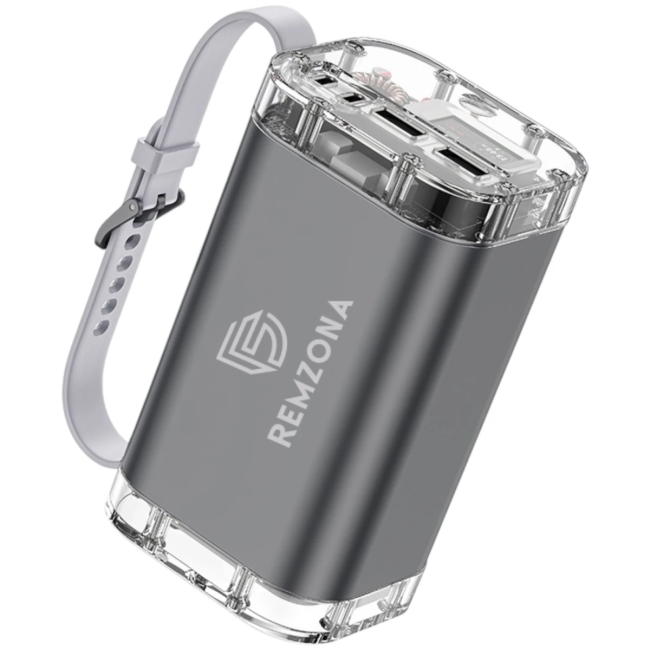 Павербанки - Акумулятор портативний для ноутбуку Remzona Exover 40X 40000mAh 100W (PB40X100L-02BK)