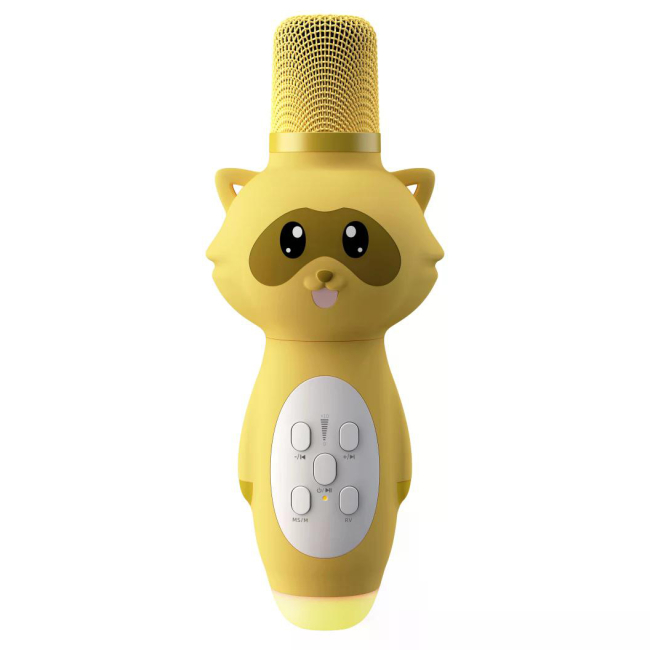 Микрофоны - Детский микрофон Remzona Mikaro Wild желтый (KM-03YW)