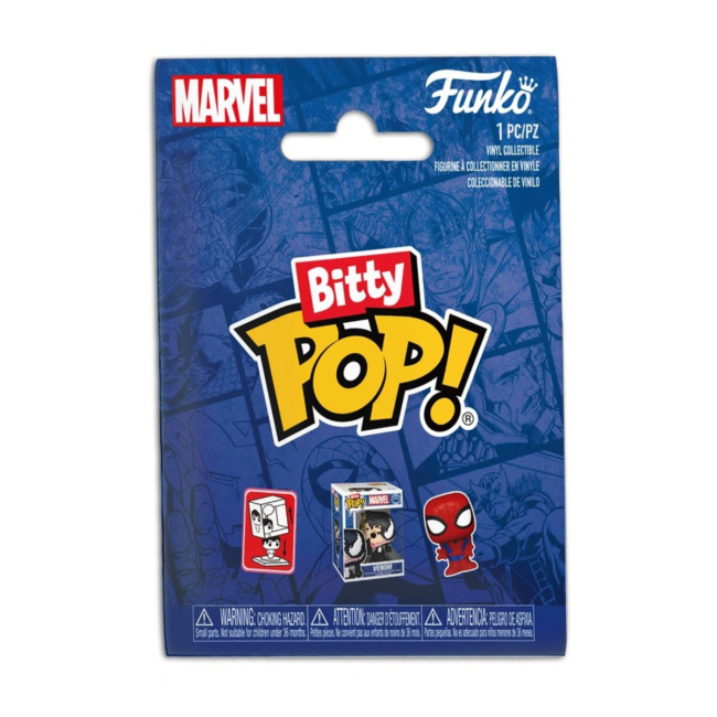 Фігурки персонажів - Фігурка-сюрприз Funko Pop Bitty Marvel Людина-Павук (85719)