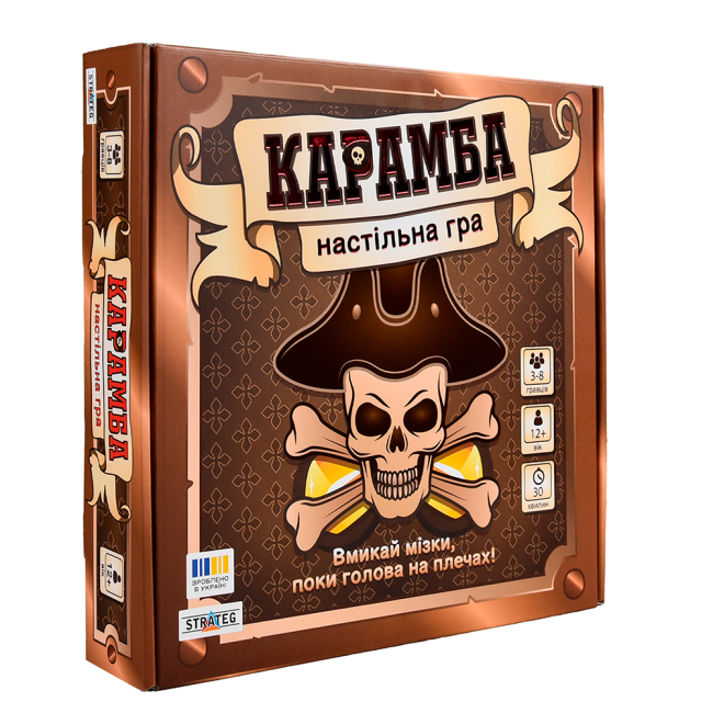 Настольные игры - Настольная игра Strateg Карамба (30336)