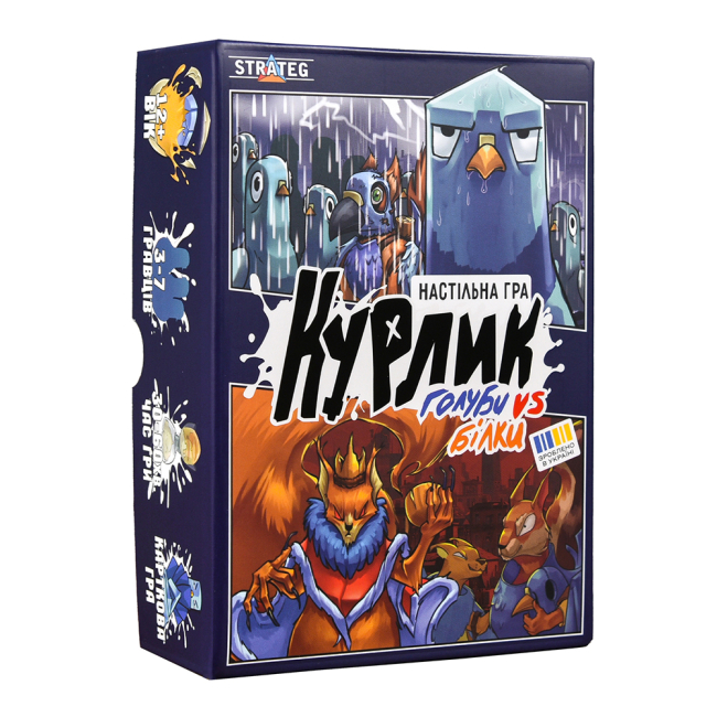 Настольные игры - Настольная игра Strateg Курлык (30690)