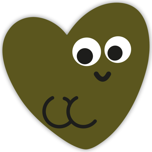 Аксессуары для праздников - Открытка Будинок іграшок Валентинка Игривая олива (2300006289330)