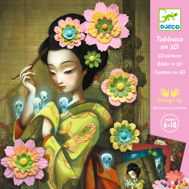 Товары для рисования - ​Набор для творчества DJECO Рок-н-Роузес (DJ09455)