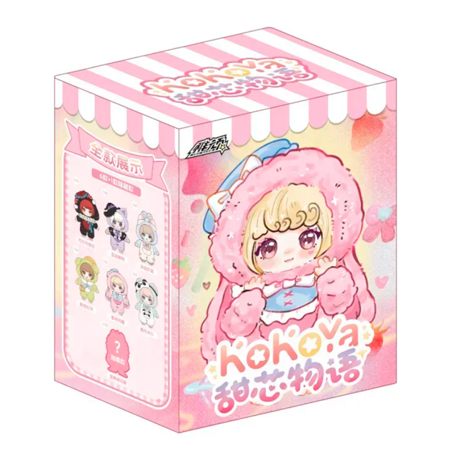 Персонажи мультфильмов - Мягкая игрушка-сюрприз 10/10Toys Kokoya Dessert Story (QWKK401)