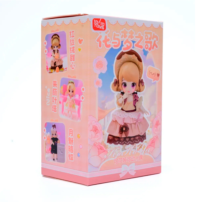 Фігурки персонажів - ​Фігурка-сюрприз 10/10Toys Kokoya Song of Flowers and Dreams (QWP051)