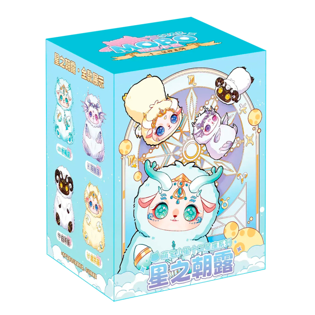 Персонажі мультфільмів - ​М’яка іграшка-сюрприз 10/10Toys Mobo star Зодіакальне коло хвиля 2 (QWP034)