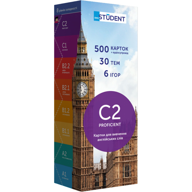 Учебная литература - Картки для вивчення англійської мови «Proficient» (рівень С2) (9789669773814)