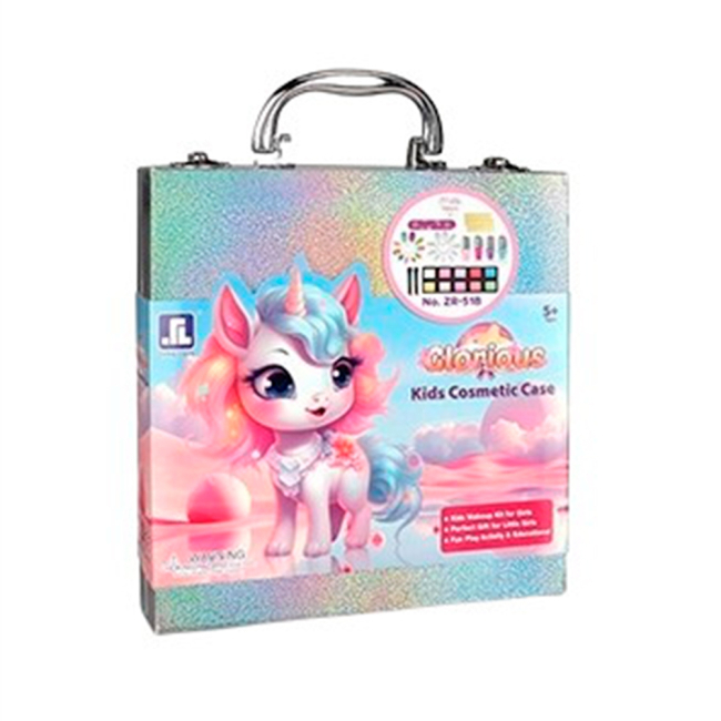 Косметика - Набор косметики в кейсе Zhorya Блестящий единорог (ZR-51B)