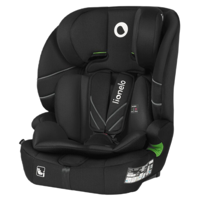 Автокрісла й аксесуари - Автокрісло Lionelo Levi Fix I-Size Black Carbon (LO-LEVI FIX I-SIZE BLACK CARBON)