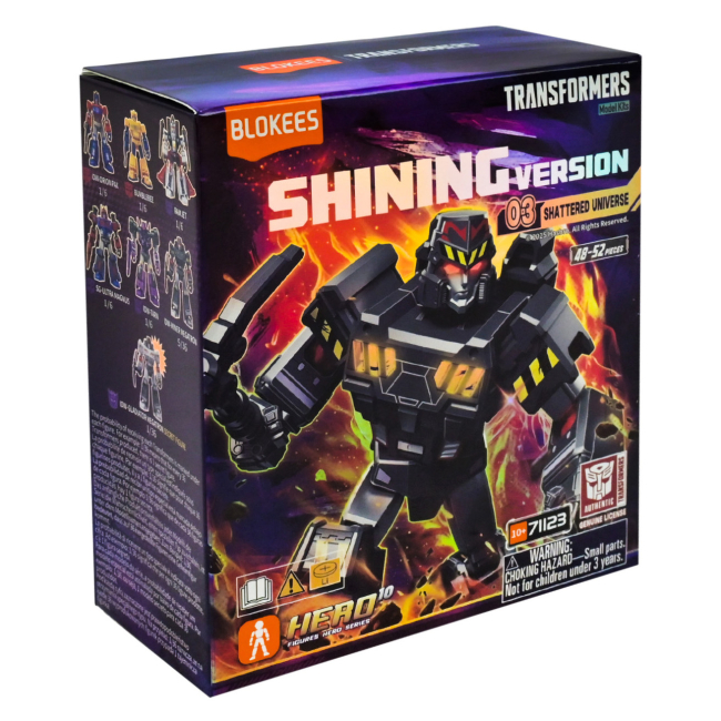Конструкторы с уникальными деталями - Игровая фигурка-сюрприз Blokees Shining Version 03 Shattered Universe (71123)