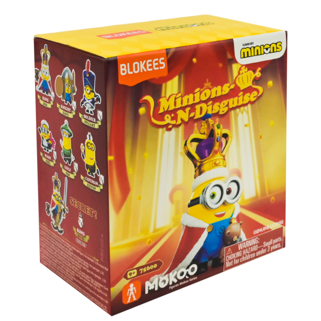 Фігурки персонажів - ​Фігурка-сюрприз Blokees Makoo series 01 Minions-N-Disguise (75600)