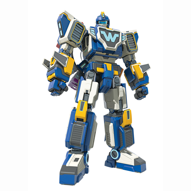 Трансформери - Ігровий набір Super Wings Transforming Всесвітній космодром 3 в 1 (YW780288)