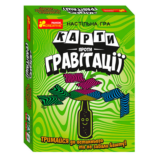 Настольные игры - Настольная игра Ranok Карты против гравитации (10120197У)