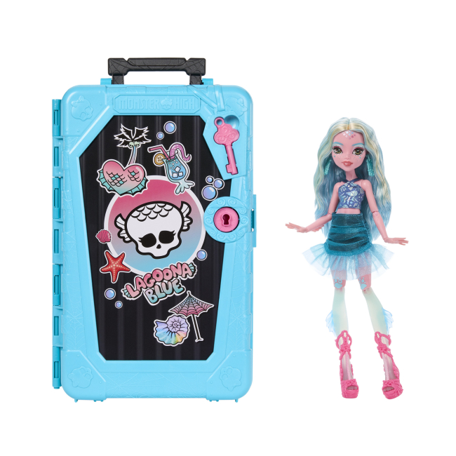 Куклы - Набор-сюрприз Monster High Кошмарные каникулы Ужас какие секреты Лагуны (JDR51)