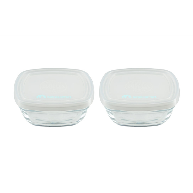 Товары по уходу - Набор контейнеров для еды Bebe Confort стеклянных (3105209200)