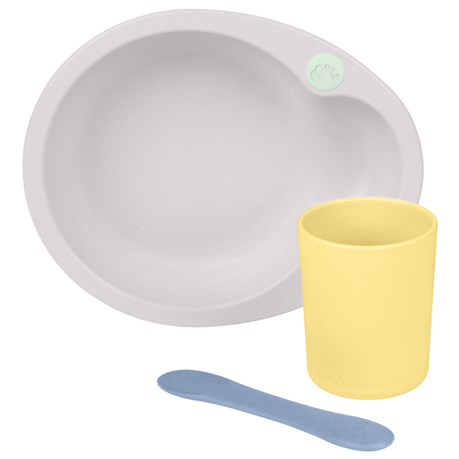 Детская посуда и аксессуары - Набор посуды Bebe Confort Eco yellow/blue (3105201270)