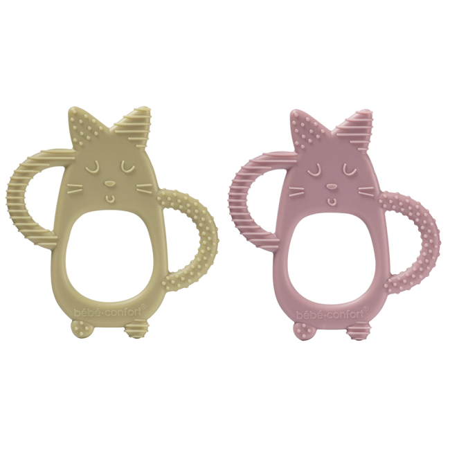 Погремушки, прорезыватели - Набор прорезывателей Bebe Confort Stage 2 Green/Lavender (3104202530)