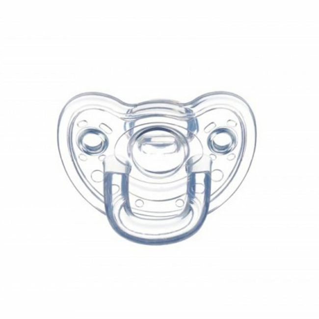 Пустышки и ниблеры - Пустышка Bebe Confort Natural Physio прозрачная (3104201240)