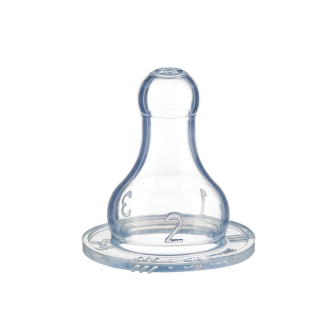 Бутылочки, соски и аксессуары - Соска Bebe Confort Силиконовая классическая медленный поток (3102201300)