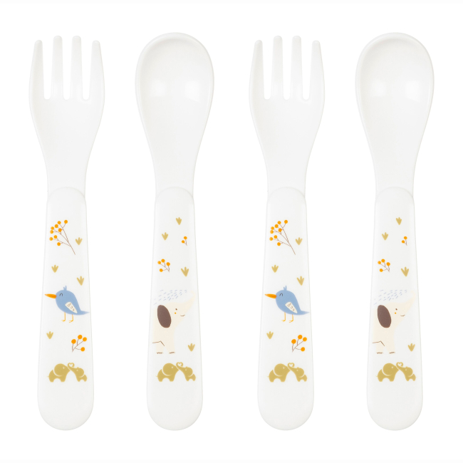 Детская посуда и аксессуары - Набор столовых приборов Bebe Confort Little buddies (3105209920)