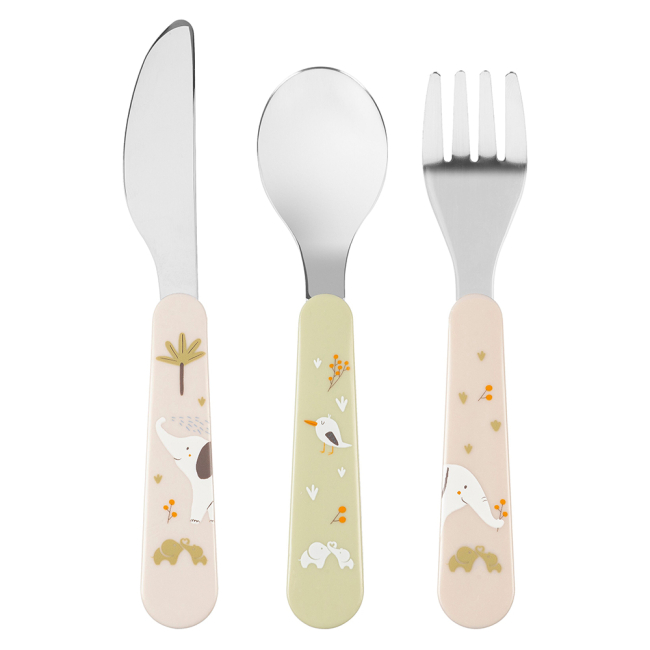 Детская посуда и аксессуары - Набор столовых приборов Bebe Confort Little buddies (3105209910)