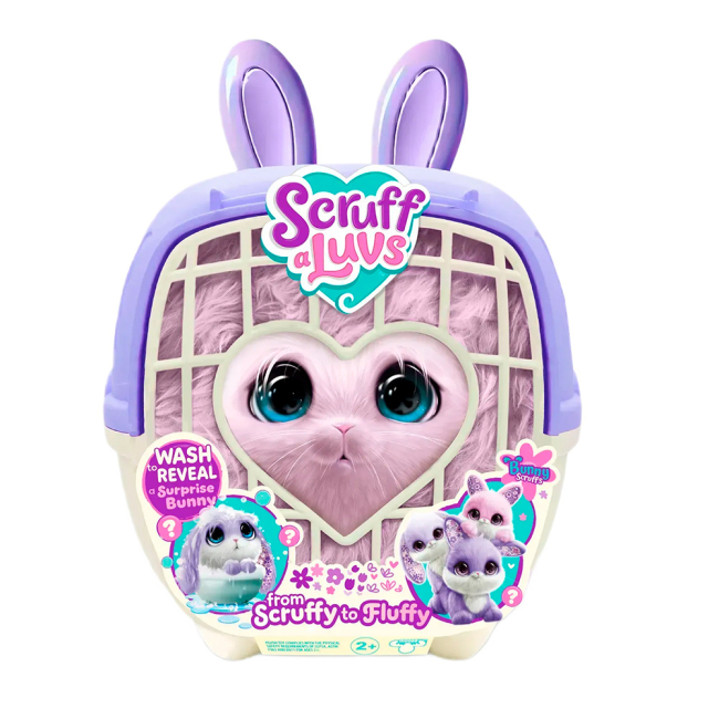 М'які тварини - М'яка іграшка-сюрприз Scruff a Luvs Кудлате перетворення кроленя (30331)