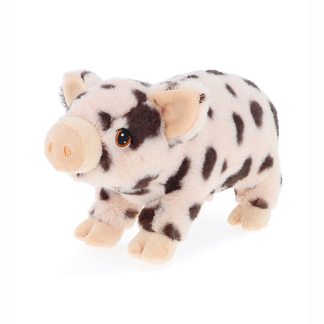 Мягкие животные - Мягкая игрушка Keel toys Поросенок с пятнышками 28 см (SE2265)