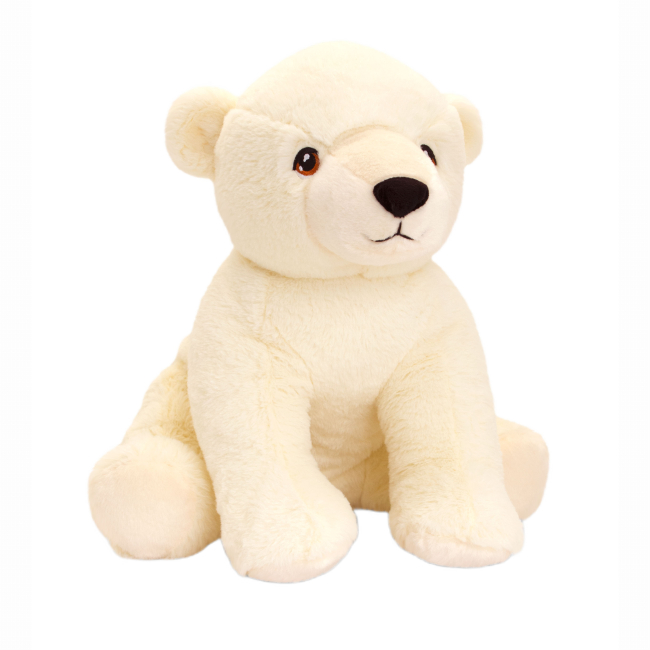 М'які тварини - М'яка іграшка Keel toys Полярний ведмідь 35 см (SE1477)